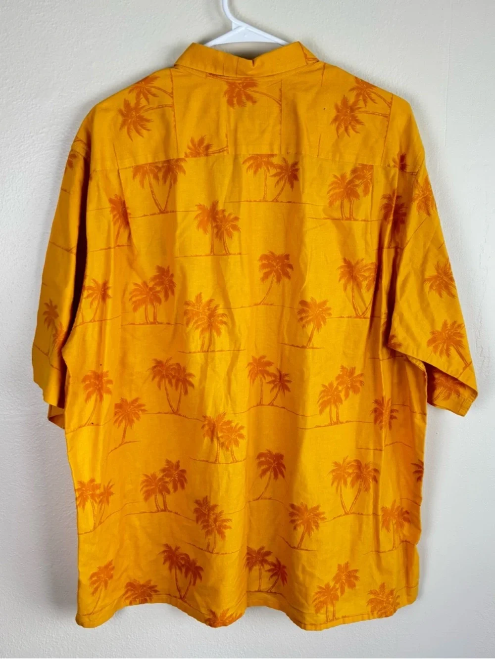 Reyn Spooner Northern Iowa Panthers Hawaiian Shirt Men’s Size XL Yellow